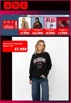 ABC Ofertas  válido desde el 12.05.2026 | Página: 7 | Productos: Poleron, Botas
