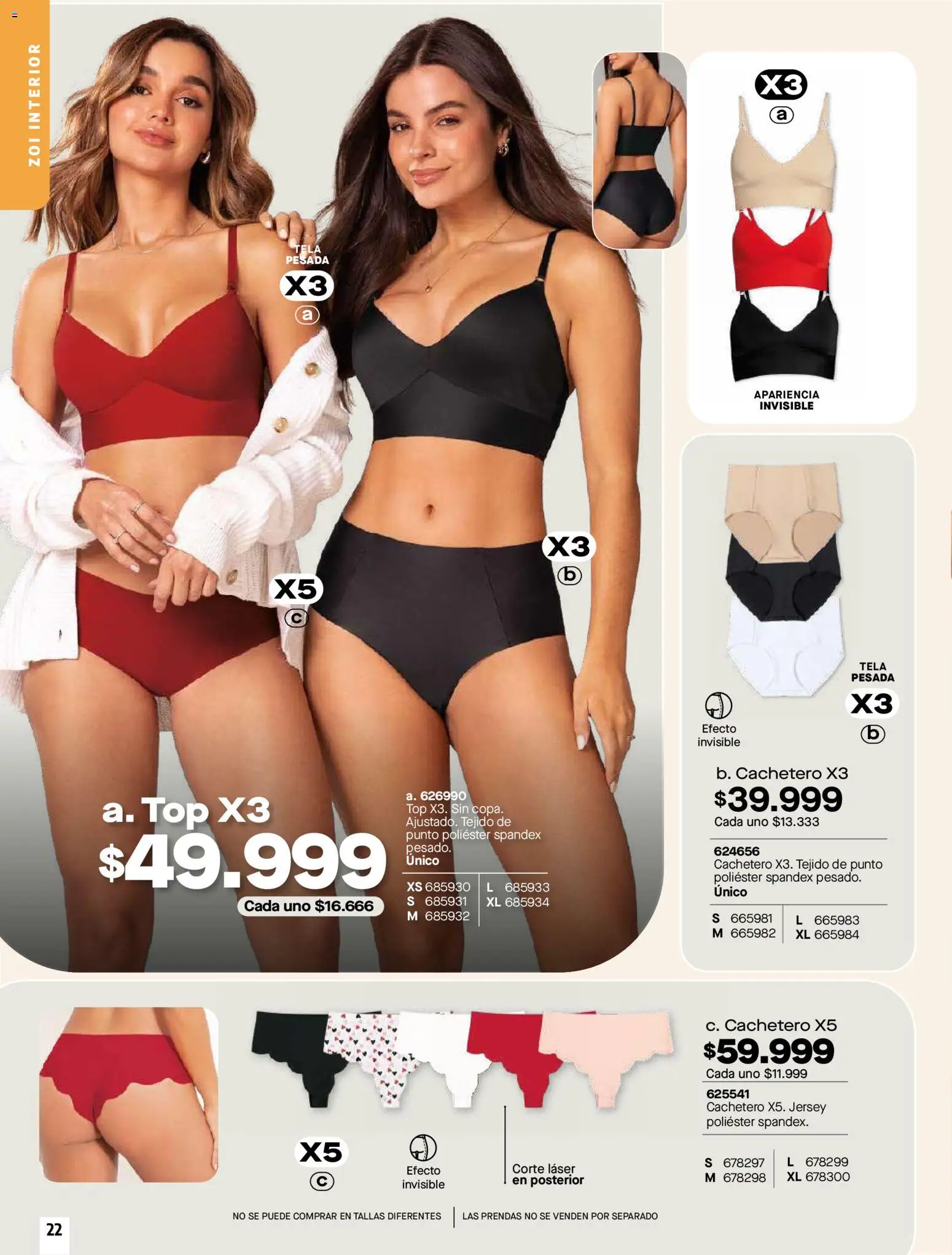 Carmel revista - valida desde el 01.06.2026 | Página: 22 | Productos: Cachetero, Top