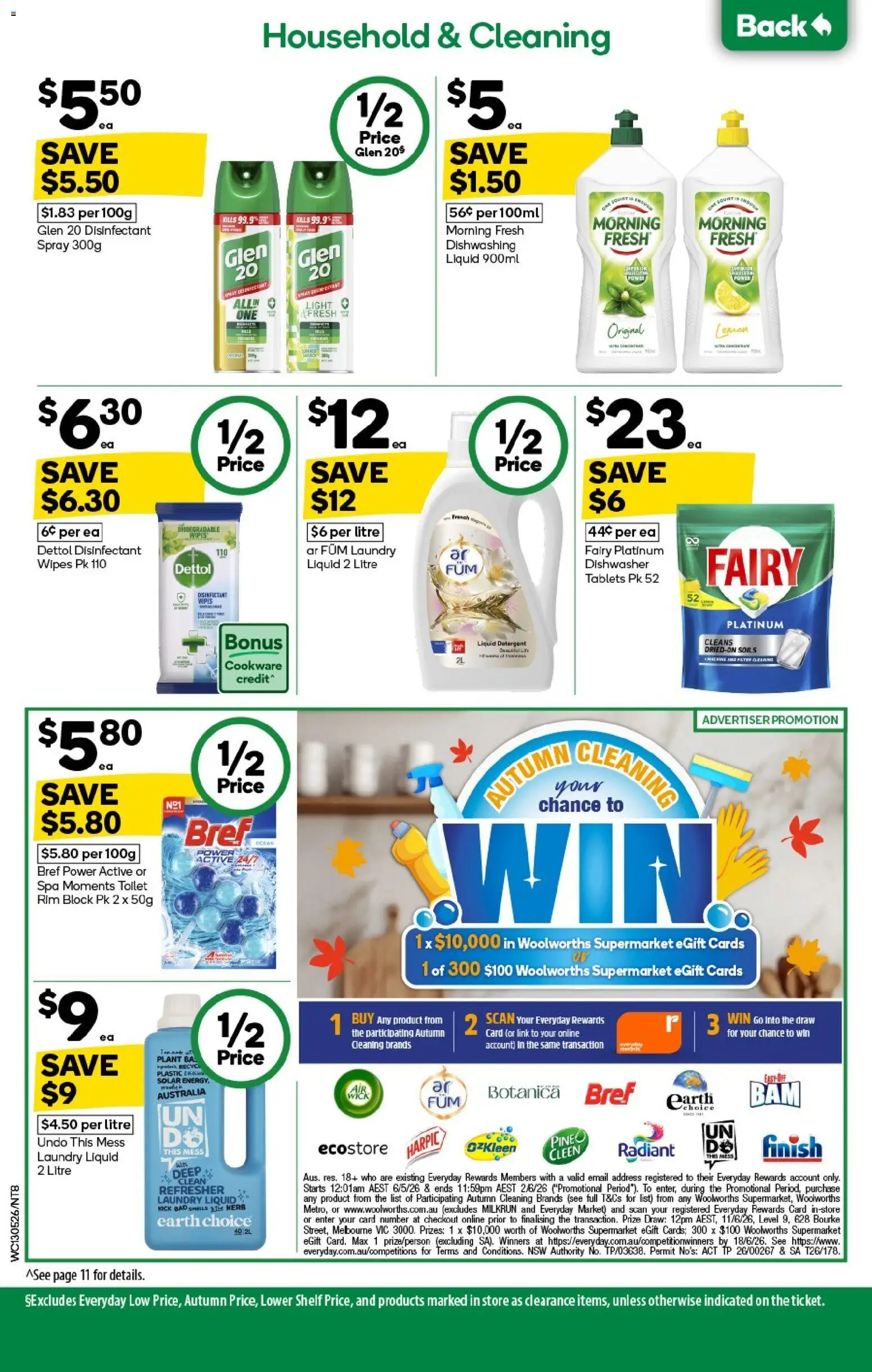 Woolworths catalogue - valid from 13.05.2026 | Page: 8 | Products: Household, Light, Plant, Tablets