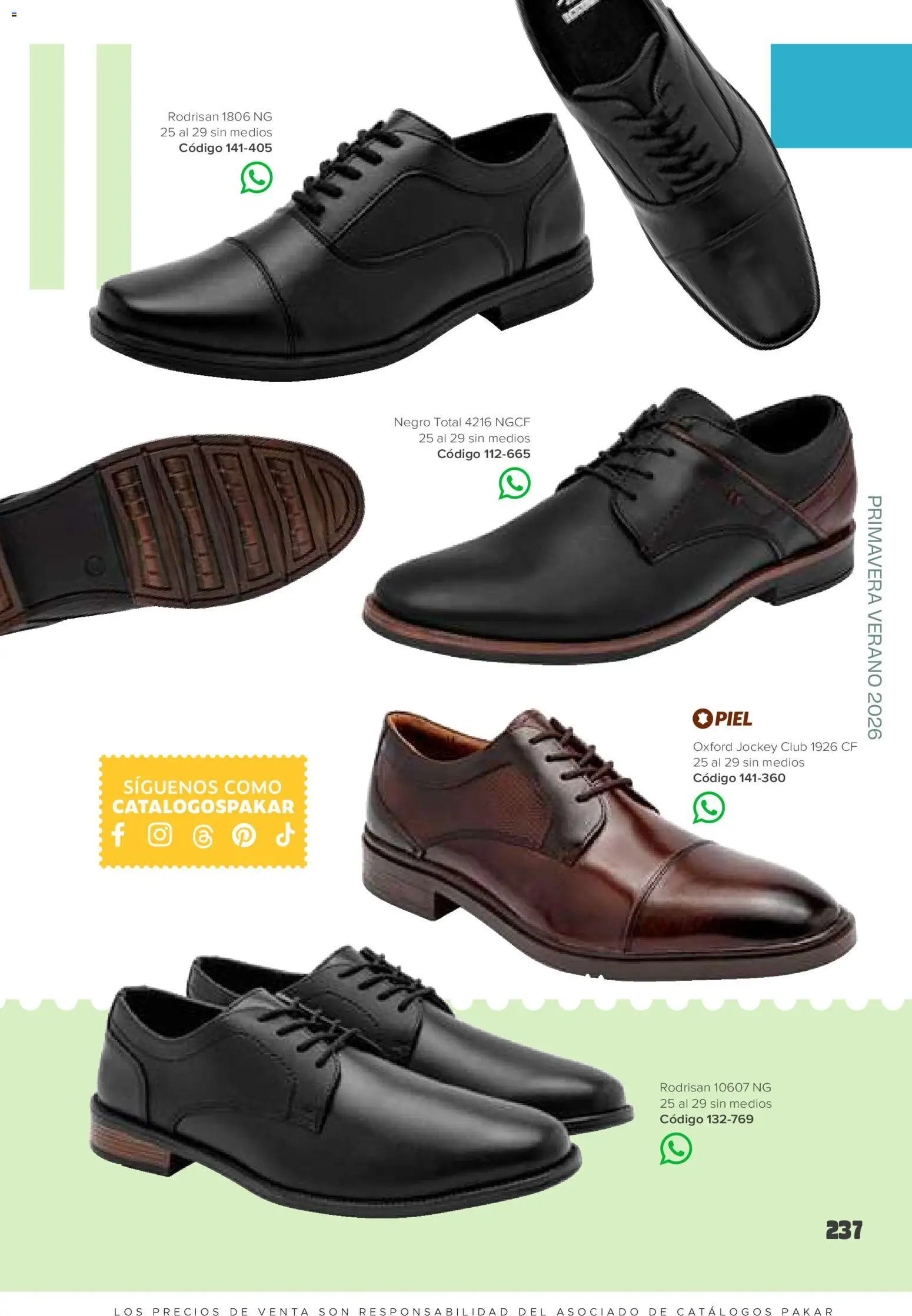 Shoes Collection PAKAR catálogo 2026 PDF (Julio) — page 236