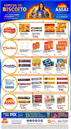 Assaí Atacadista ofertas - MT - Pré-Visualização do folheto da loja Assaí Atacadista, válido de 22/08/2026