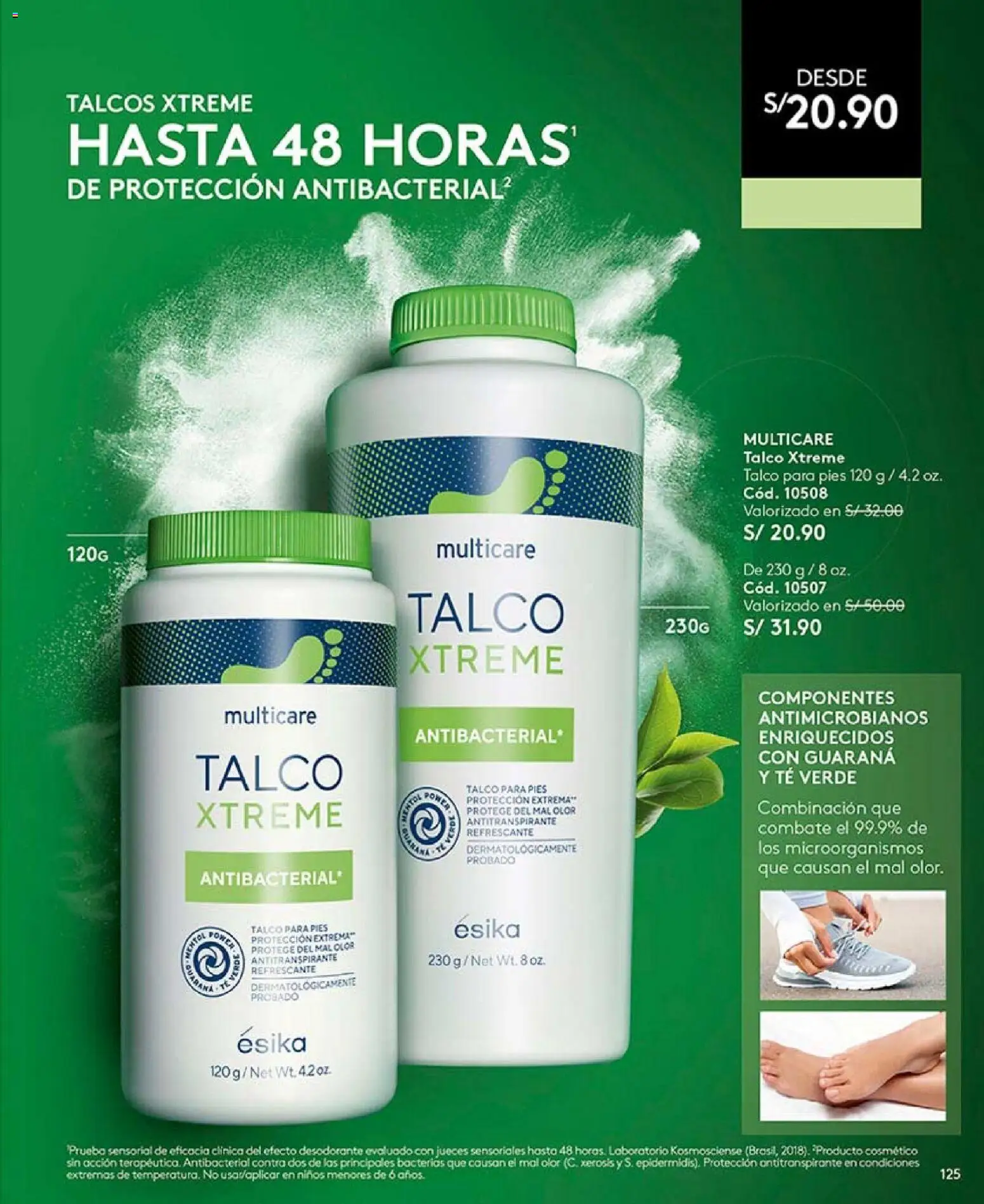 Catálogo Ésika válido desde 04/04/2026 | Página: 137 | Productos: Desodorante, Antitranspirante, Té