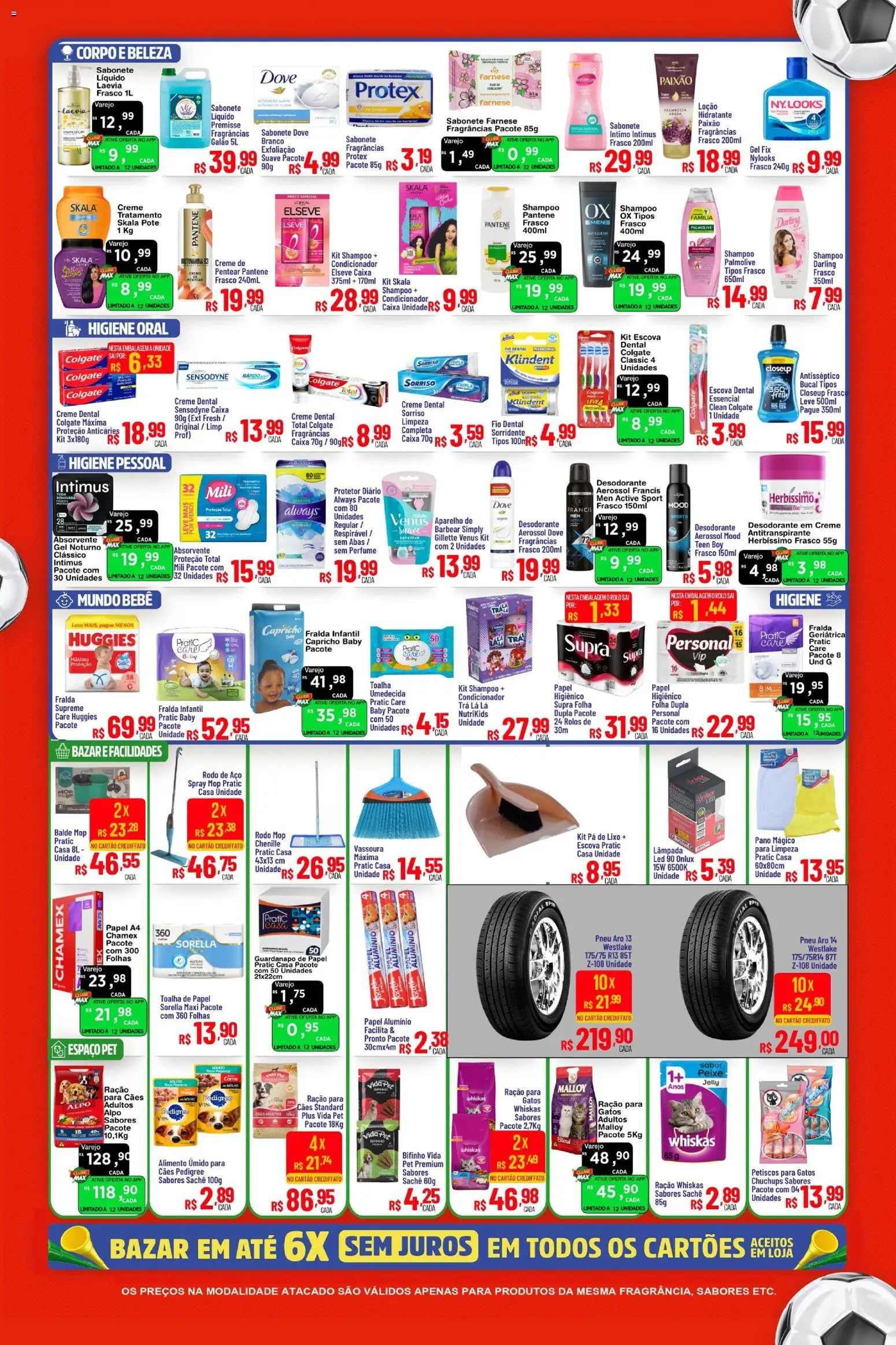 Max Atacadista Folheto - válido de 01.06.2026 | Página: 7 | Produtos: Mop, Desodorante, Sabonete, Vassoura