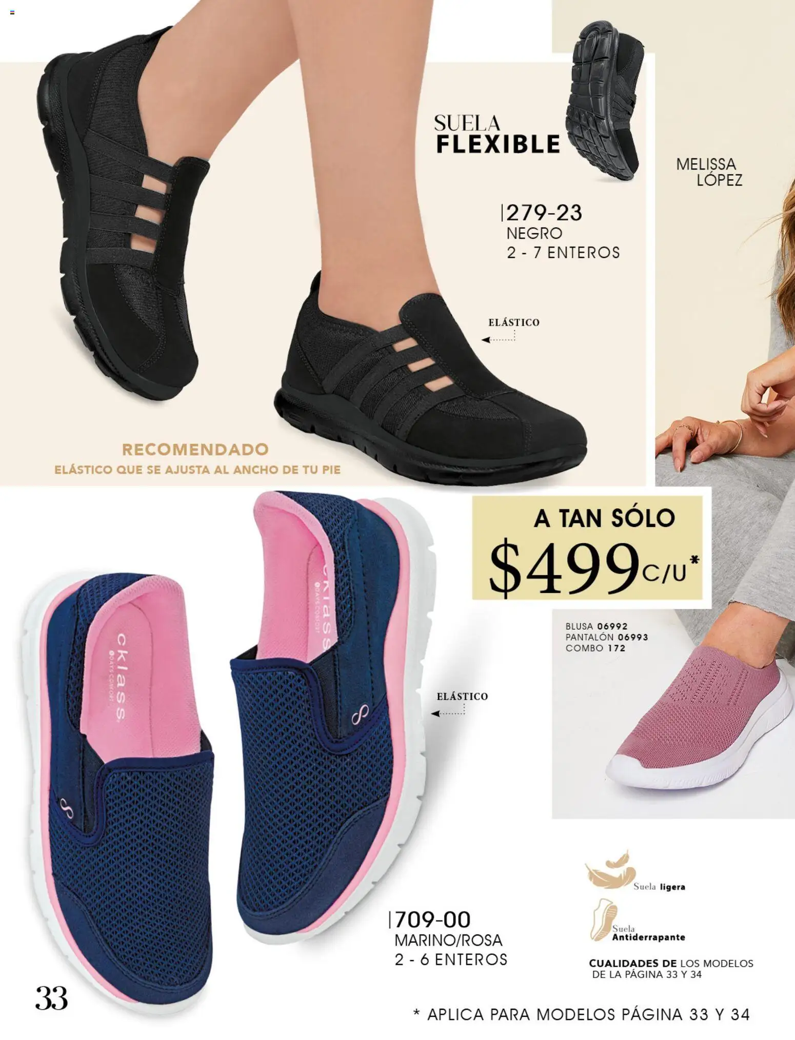 Nuevas ofertas de Cklass válidas en toda la República Mexicana desde el 08/07/2026. ¡Encuentra las mejores ofertas en Cklass catálogo Confort! | Página: 34 | Productos: Blusa, Flexible