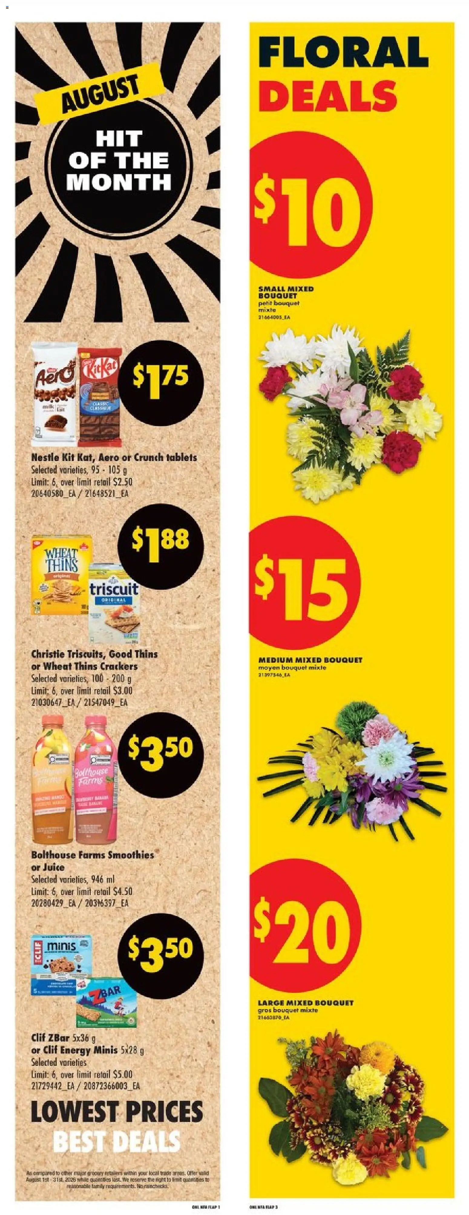 No Frills flyer valid from Aug 27, 2026 | Page: 7