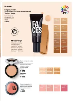 Vista previa de Natura campaña 8 2026, nuevo folleto de la tienda, válido en México a partir del 08.05.2026 | Página: 77 | Productos: Polvo compacto, Vino, Corrector, Rubor