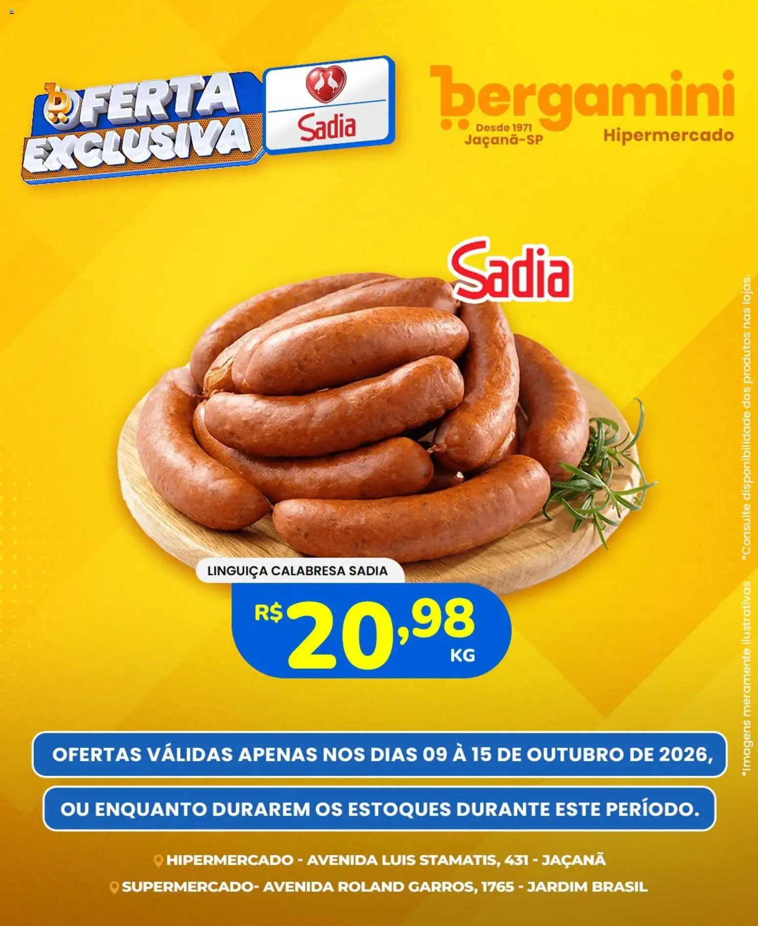 Supermercado Bergamini Folheto - válido de 09/10/2026 | Página: 4