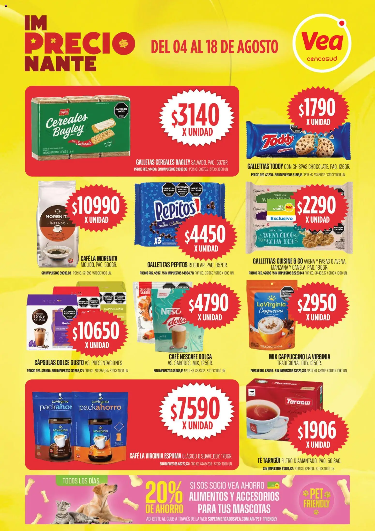 Vea ofertas │ válido desde el 04/08/2026 | Página: 3 | Productos: Café, Té, Cereales, Galletas