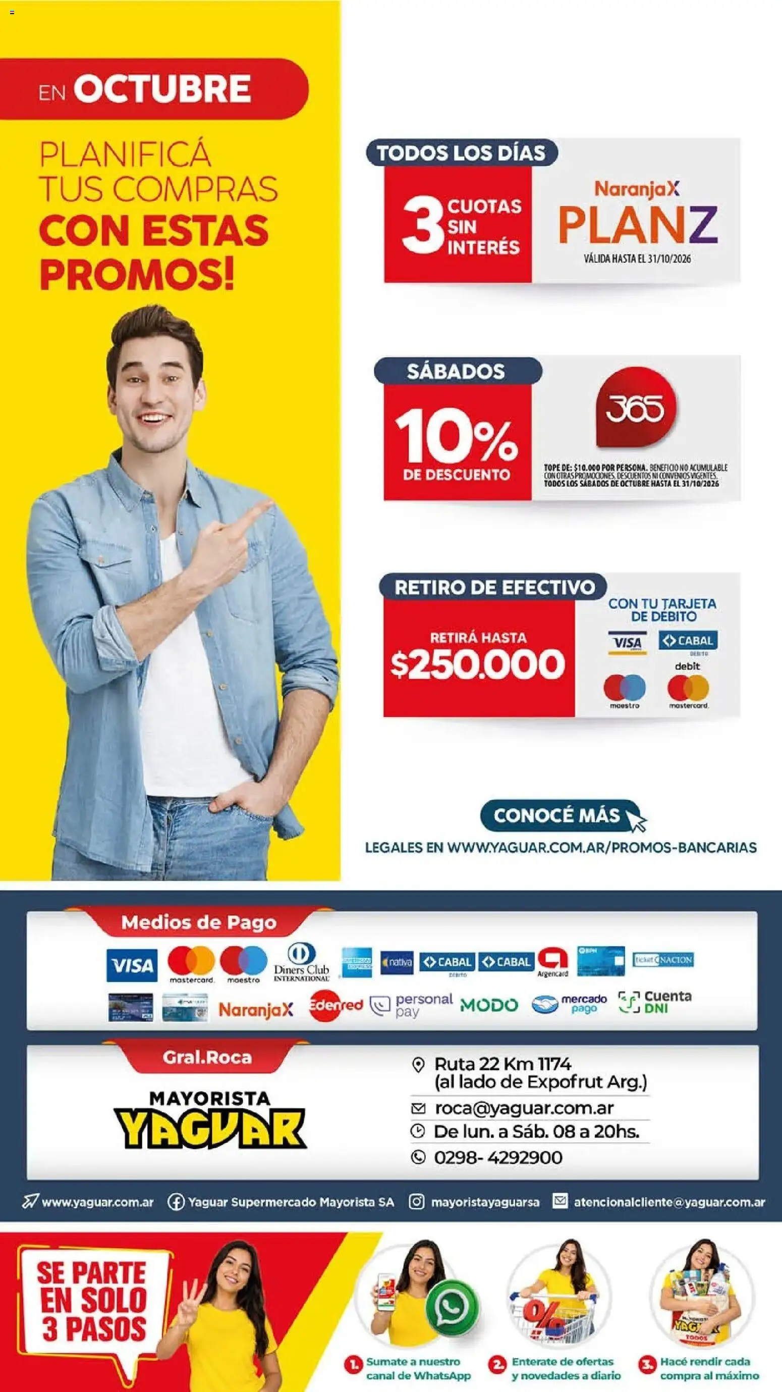 Yaguar - Oferta Semanal General Roca │ válido desde el 26/10/2026 | Página: 26