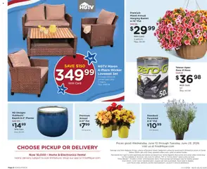 Preview of Fred Meyer weekly ads valid from 10.06.2026 | Page: 8 | Products: Coffee table, Basket, Coffee, Loveseat