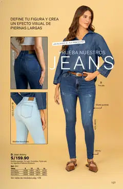Vista previa de folleto Leonisa catálogo  - Campaña 10 de la Leonisa válido desde 25/06/2026 | Página: 127 | Productos: Jeans