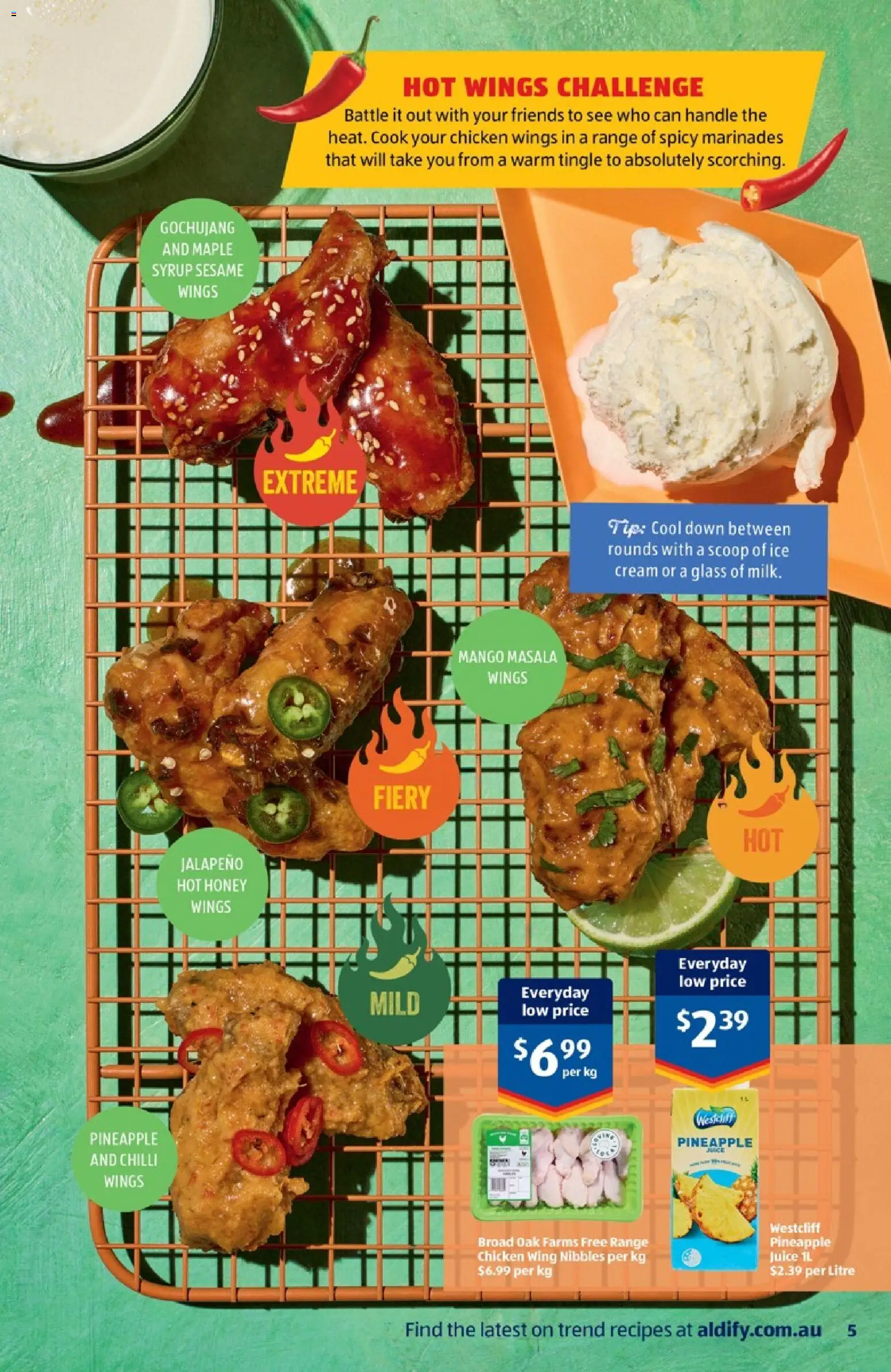 Aldi catalogue - valid from 22/09/2026 | Page: 5 | Products: Sesame, Syrup, Juice, Honey