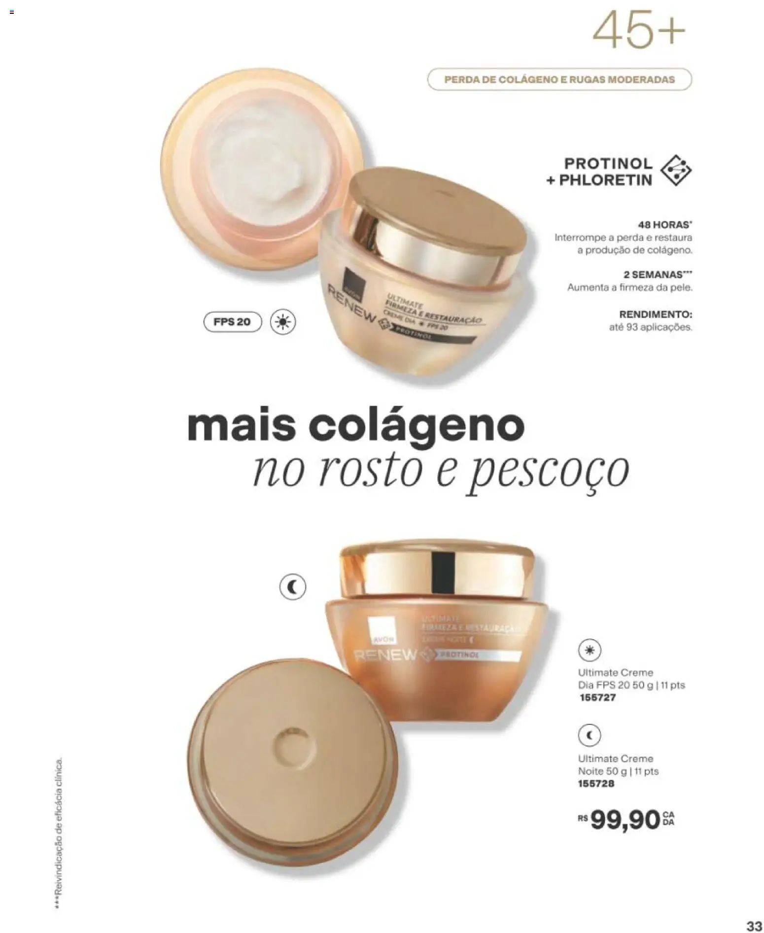 Avon Folheto - válido de 29/06/2026 | Página: 33 | Produtos: Colágeno, Creme