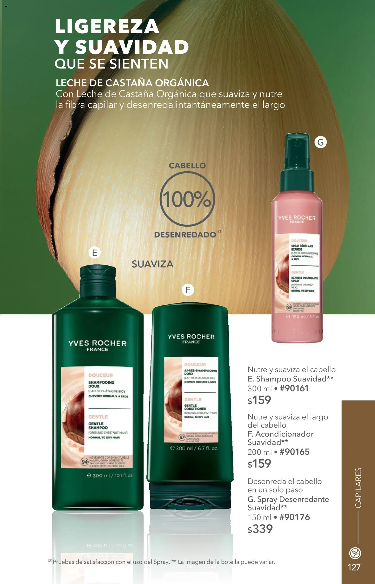 Nuevas ofertas de Yves Rocher válidas en toda la República Mexicana desde el 27/10/2026. ¡Encuentra las mejores ofertas en Yves Rocher campaña 15 2026! | Página: 129