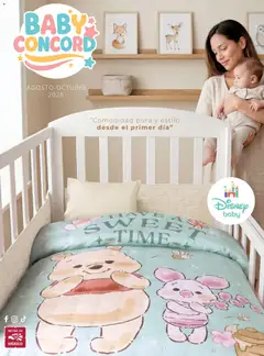 Vista previa de Colchas Concord catálogo Colección Bebé, nuevo folleto de la tienda, válido en México a partir del 01/08/2026