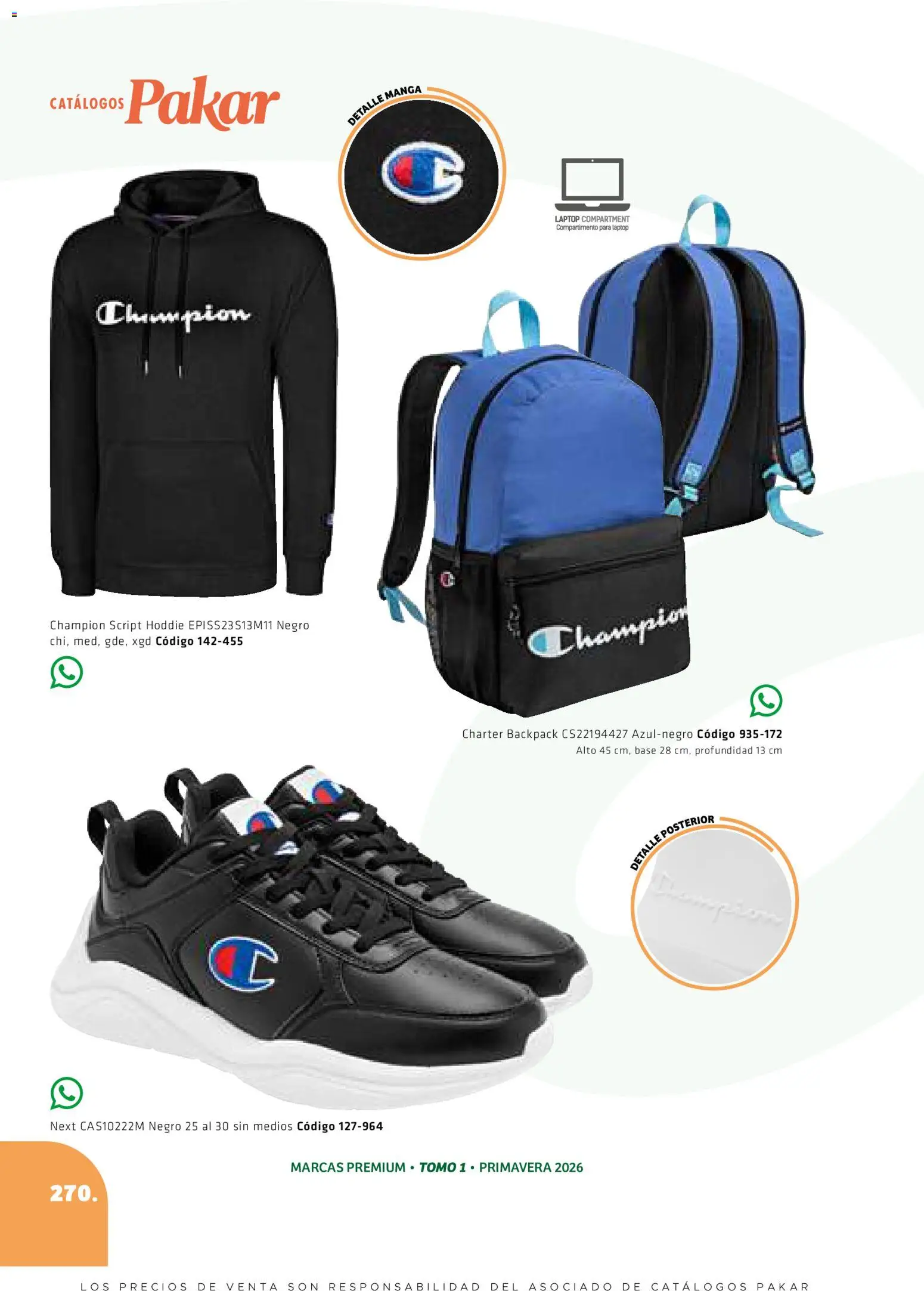 Nuevas ofertas de SC Pakar válidas en toda la República Mexicana desde el 27/02/2026. ¡Encuentra las mejores ofertas en SC Pakar catálogo Premium Men Tomo 1! | Página: 270 | Productos: Manga