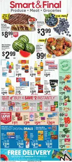 Preview of Smart & Final weekly ads valid from 07/22/2026
