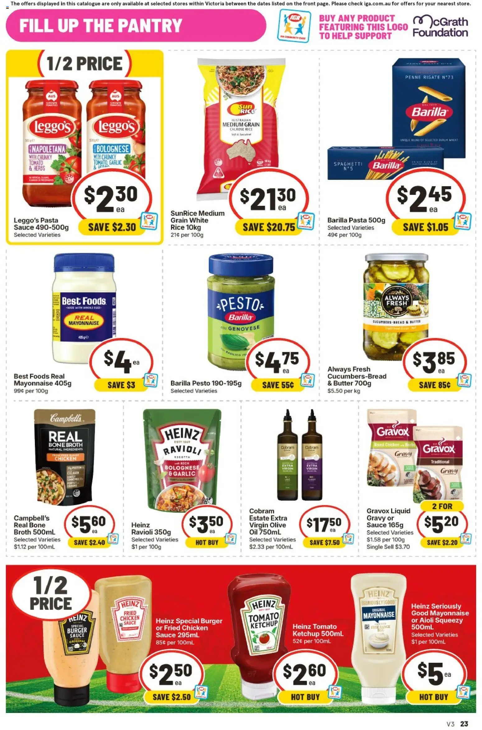IGA catalogue - valid from 16/09/2026 | Page: 21 | Products: Oil, Barilla pasta, Barilla, Pesto