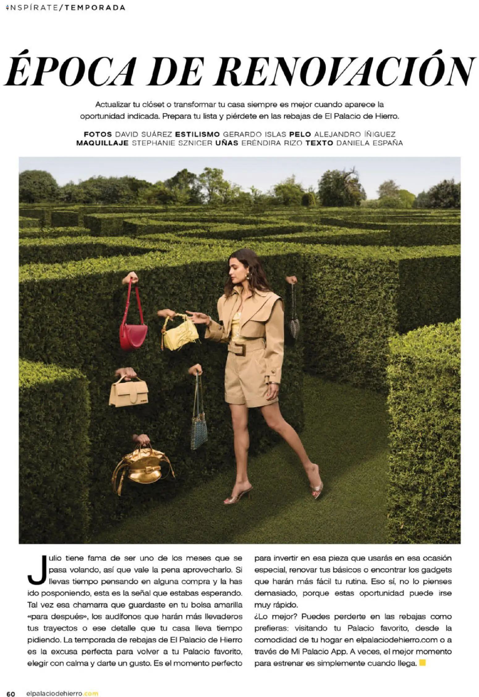 Nuevas ofertas de Palacio De Hierro válidas en toda la República Mexicana desde el 01/07/2026. ¡Encuentra las mejores ofertas en Palacio De Hierro catálogo! | Página: 63 | Productos: Bolsa, Chamarra, Audífonos, Maquillaje