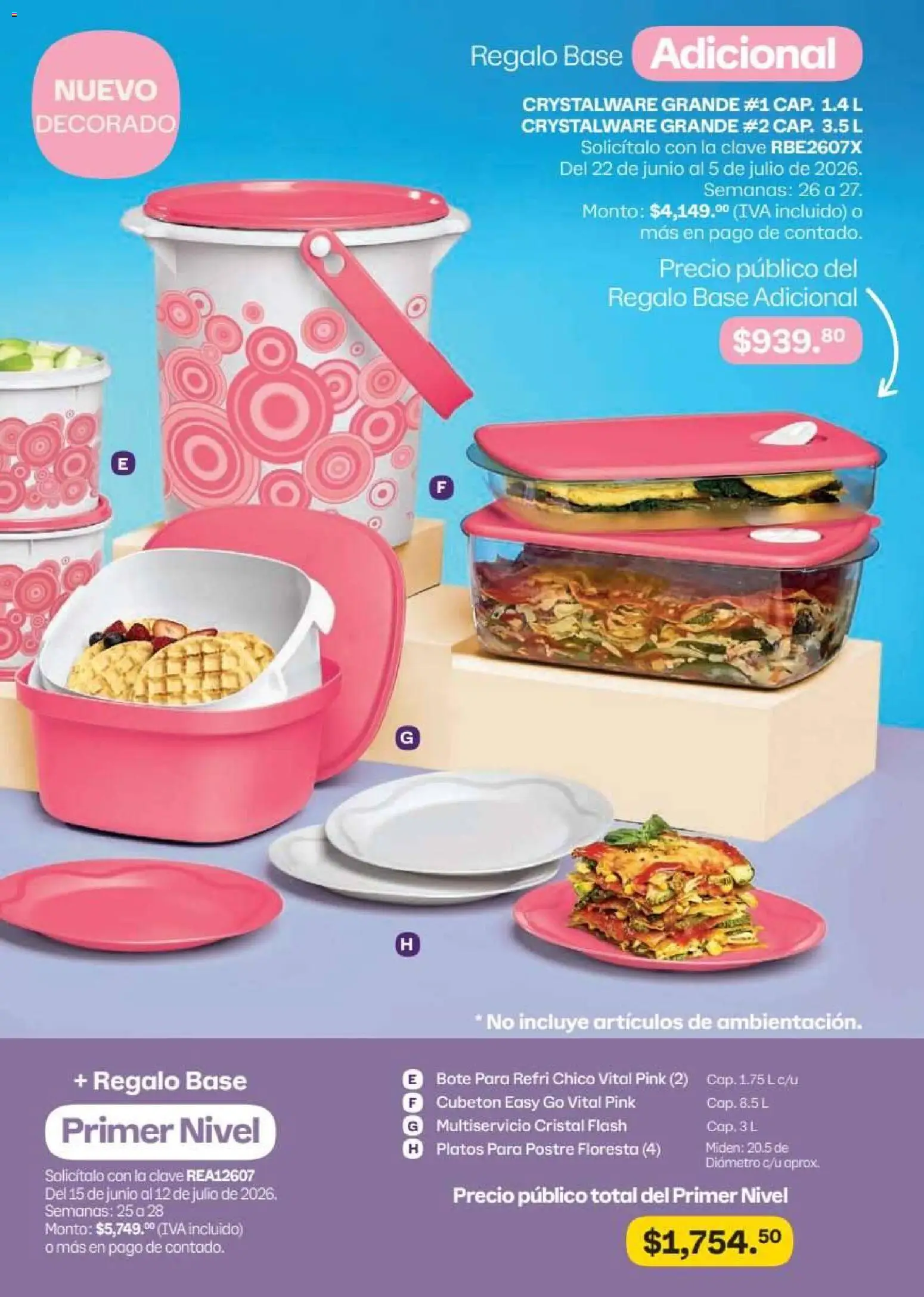 ¡El último » catálogo de Tupperware para Julio « está aquí! Descubre las SUPER OFERTAS. | México