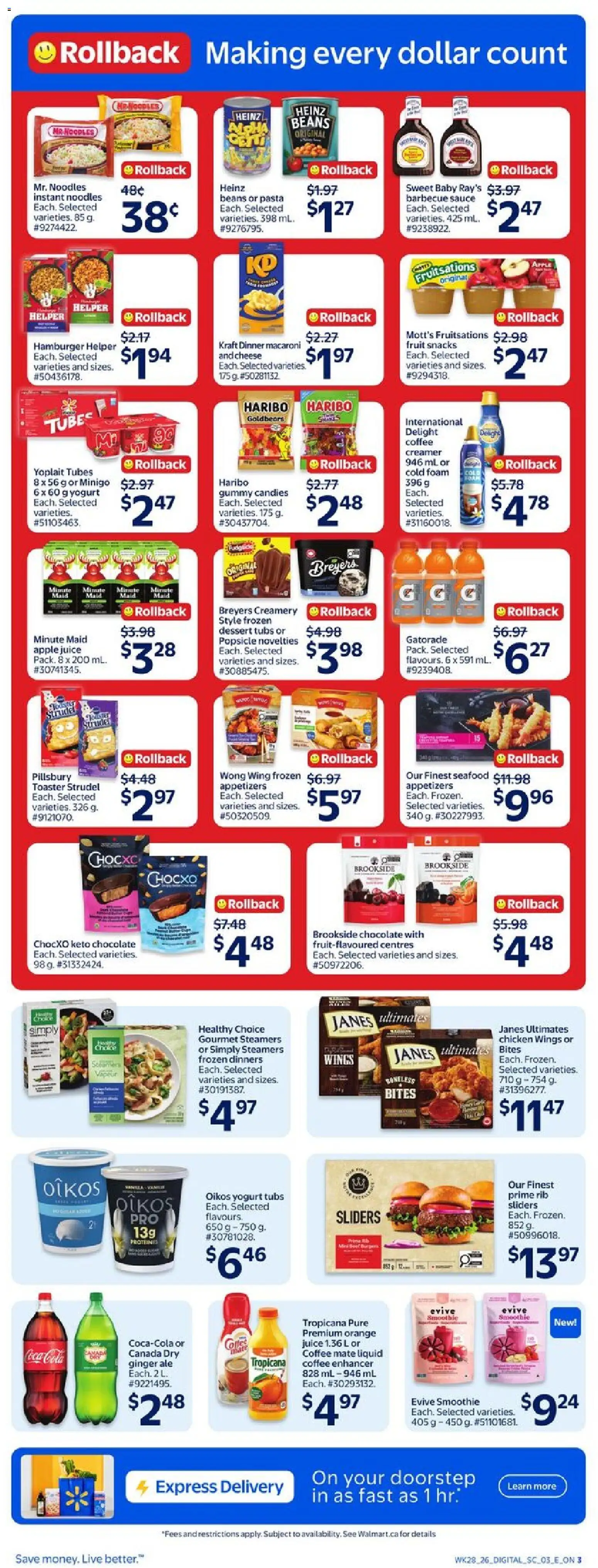 Walmart flyer valid from Aug 6, 2026 | Page: 4