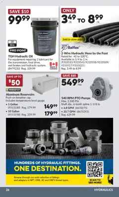 Preview of Princess Auto flyer - 2 Week Sale! from shop Princess Auto valid from Jul 14, 2026 | Page: 39 | Products: Oil