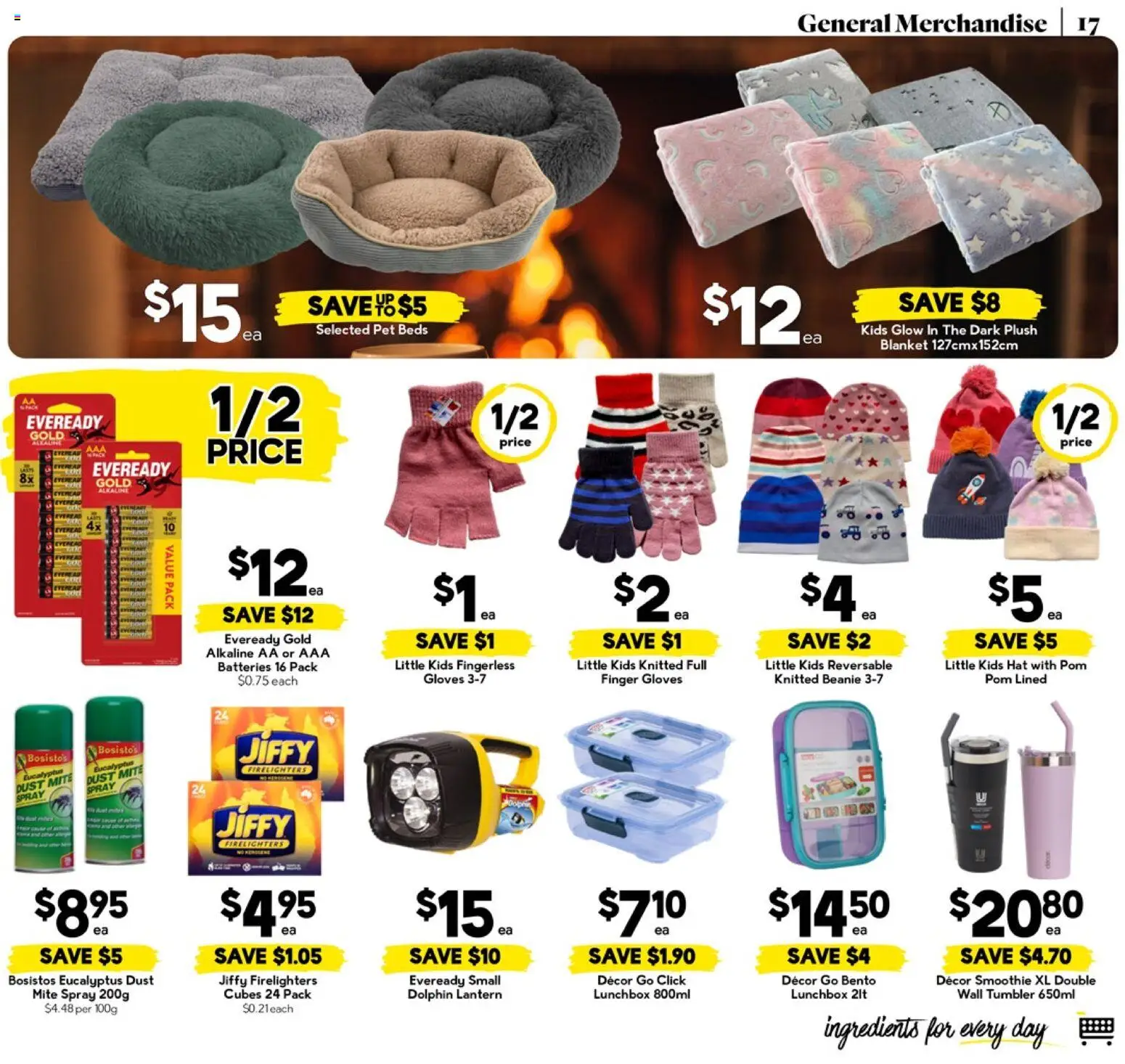 Drakes catalogue - valid from 22.04.2026 | Page: 17 | Products: Decor, Hat, Batteries, Blanket