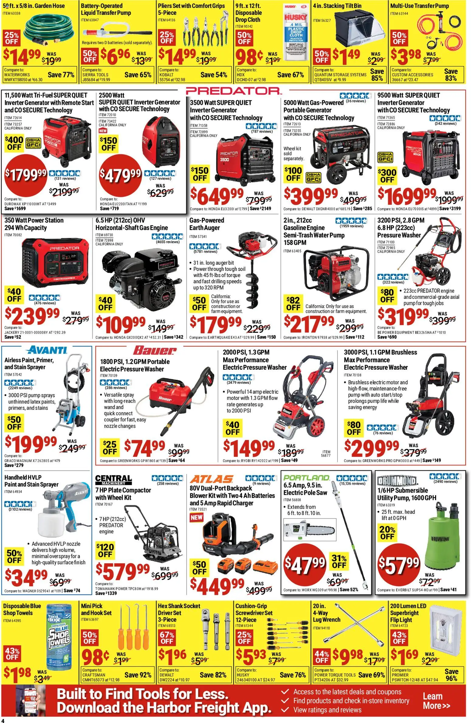 Harbor Freight Weekly Ad - valid from 01.06.2026 | Page: 4