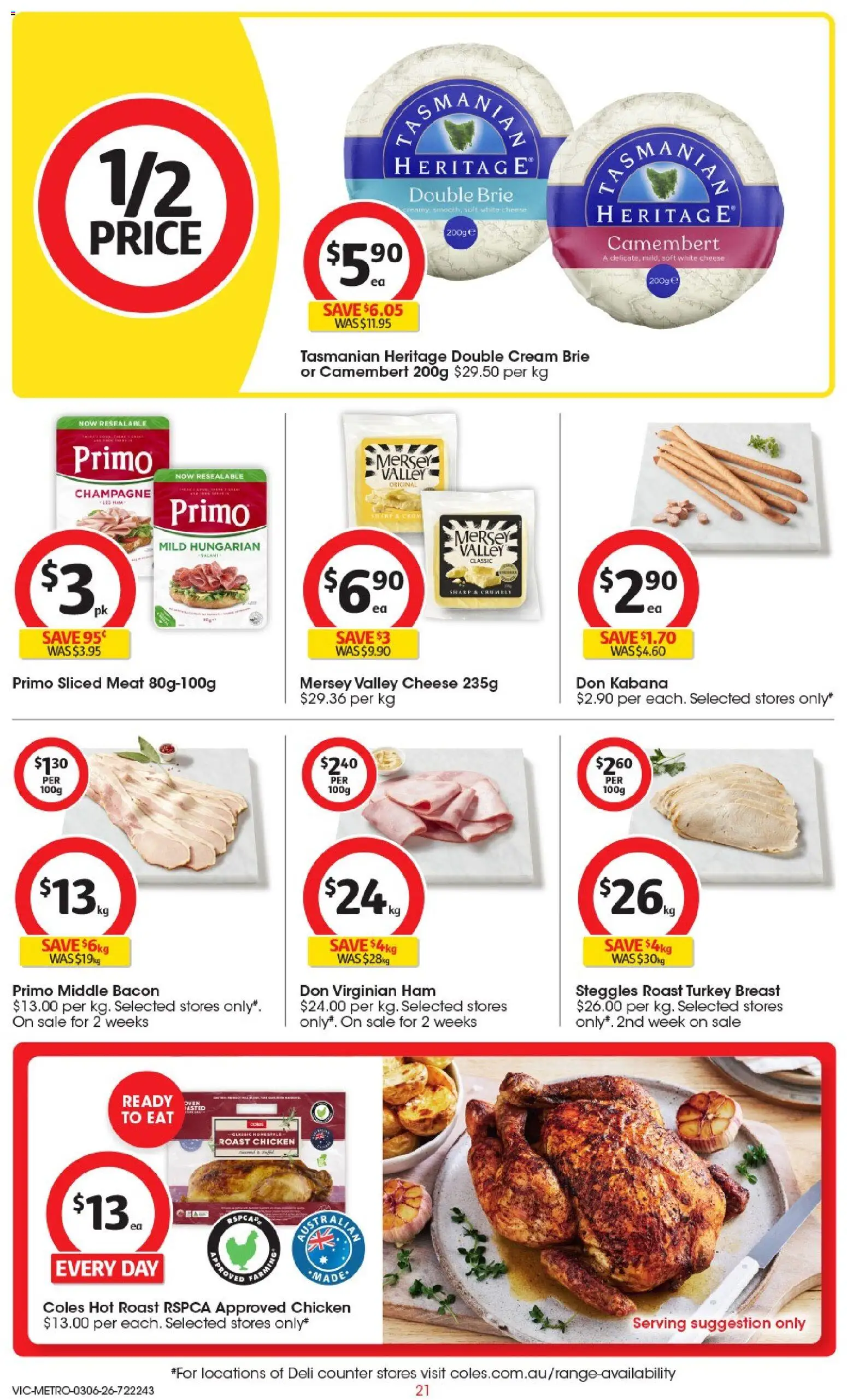 Coles catalogue - valid from 03.06.2026 | Page: 21 | Products: Crackers, Beef, Steak, Soup