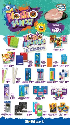 Vista previa de S-Mart folleto Ofertas de feria Juárez, nuevo folleto de la tienda, válido en México a partir del 18/08/2026