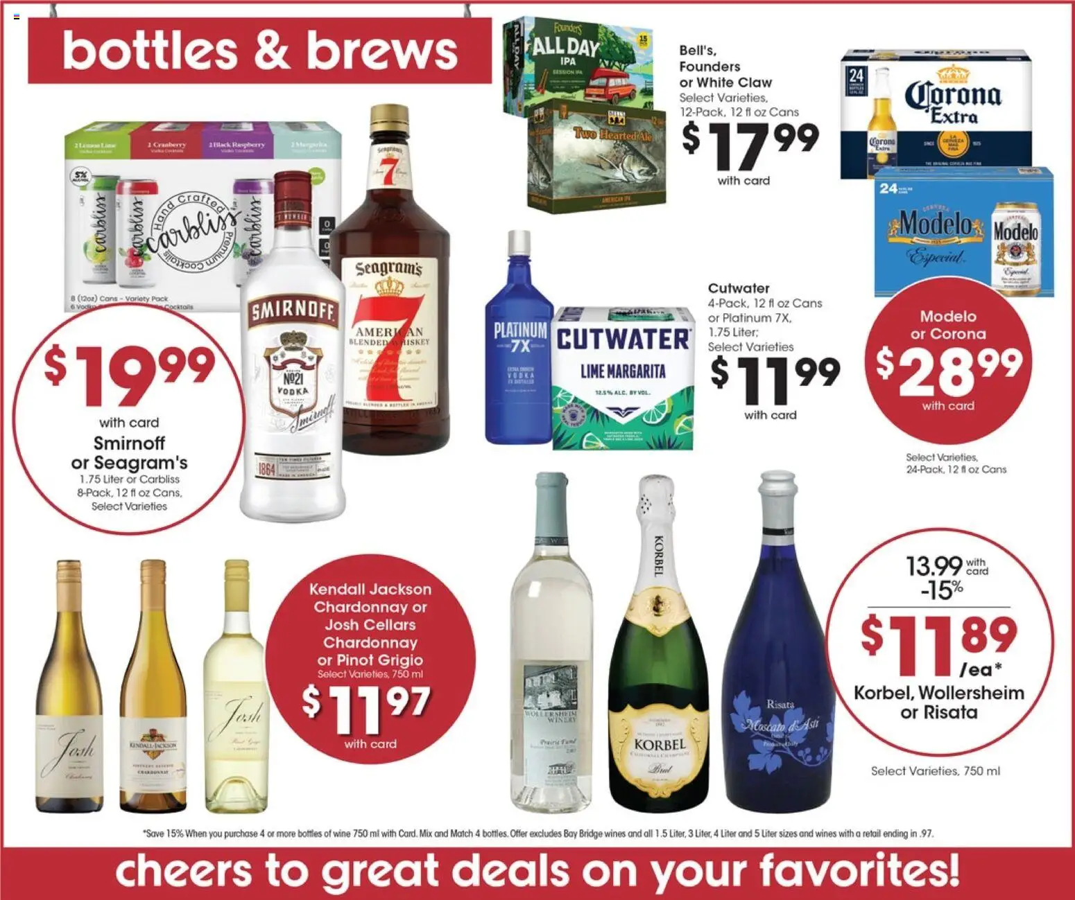Pick ‘n Save Weekly Ad - valid from 09/30/2026 | Page: 13 | Products: Vodka, Whiskey, Lime, Cocktails