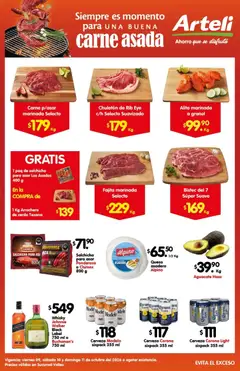 Vista previa de Arteli folleto Carne Valles, nuevo folleto de la tienda, válido en México a partir del 09/10/2026