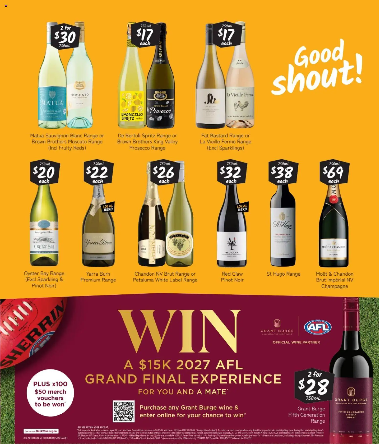 Cellarbrations catalogue - valid from 21/09/2026 | Page: 7 | Products: Champagne, Wine, Prosecco, Moët