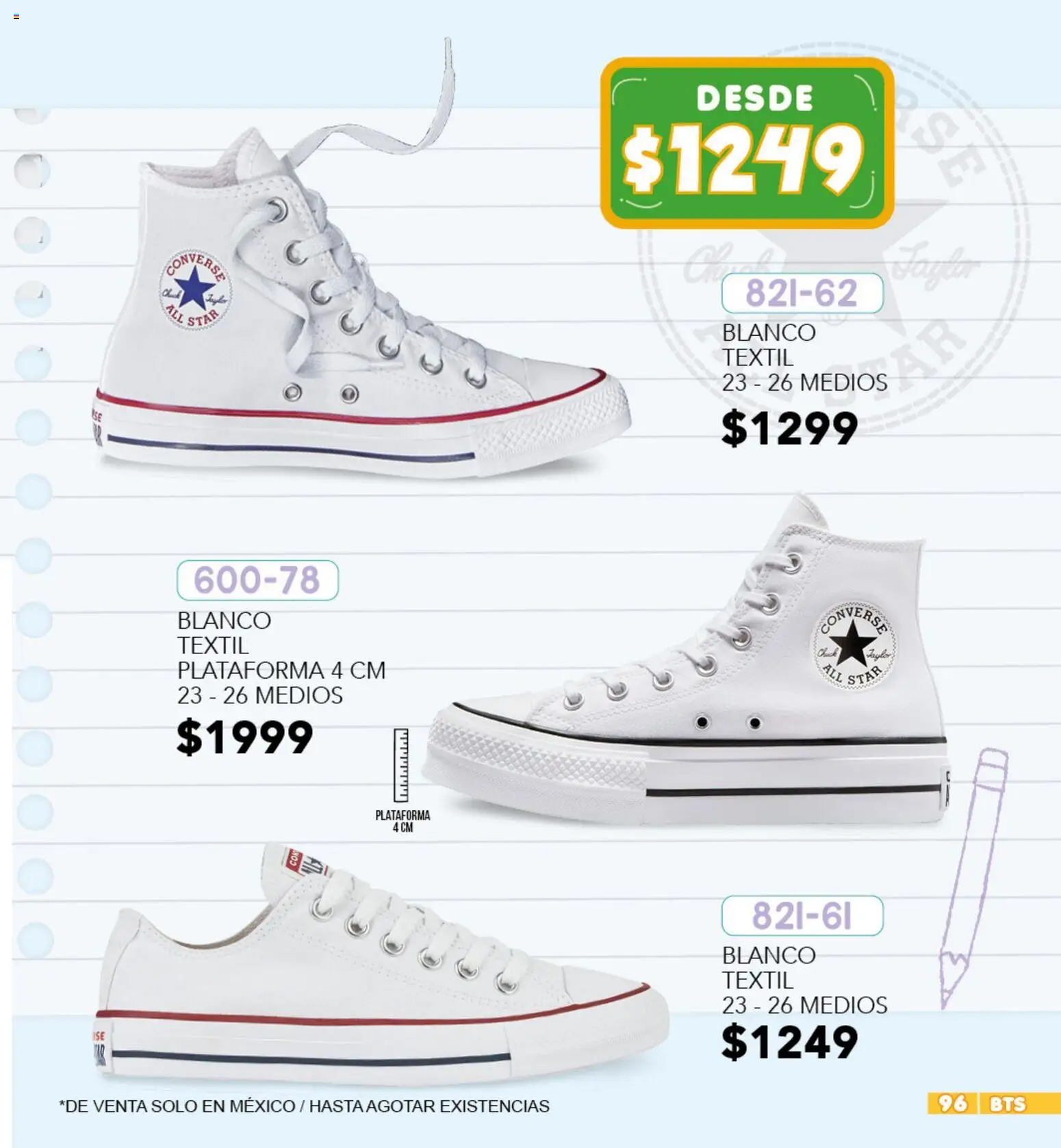 Nuevas ofertas de Cklass válidas en toda la República Mexicana desde el 09.06.2026. ¡Encuentra las mejores ofertas en Cklass catálogo Escolar! | Página: 97