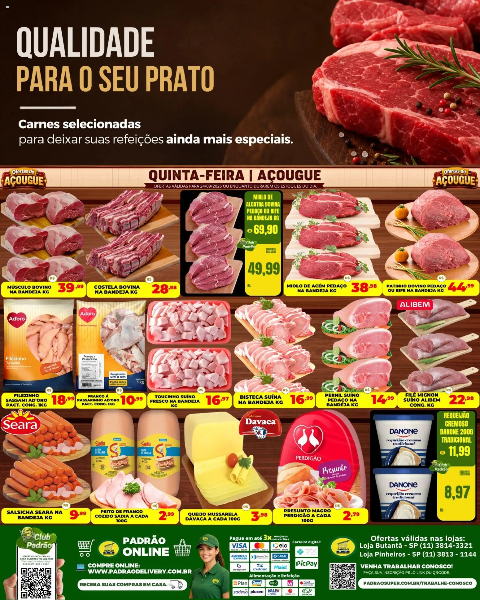 Supermercado Padrão Folheto - válido de 24/09/2026 | Página: 1