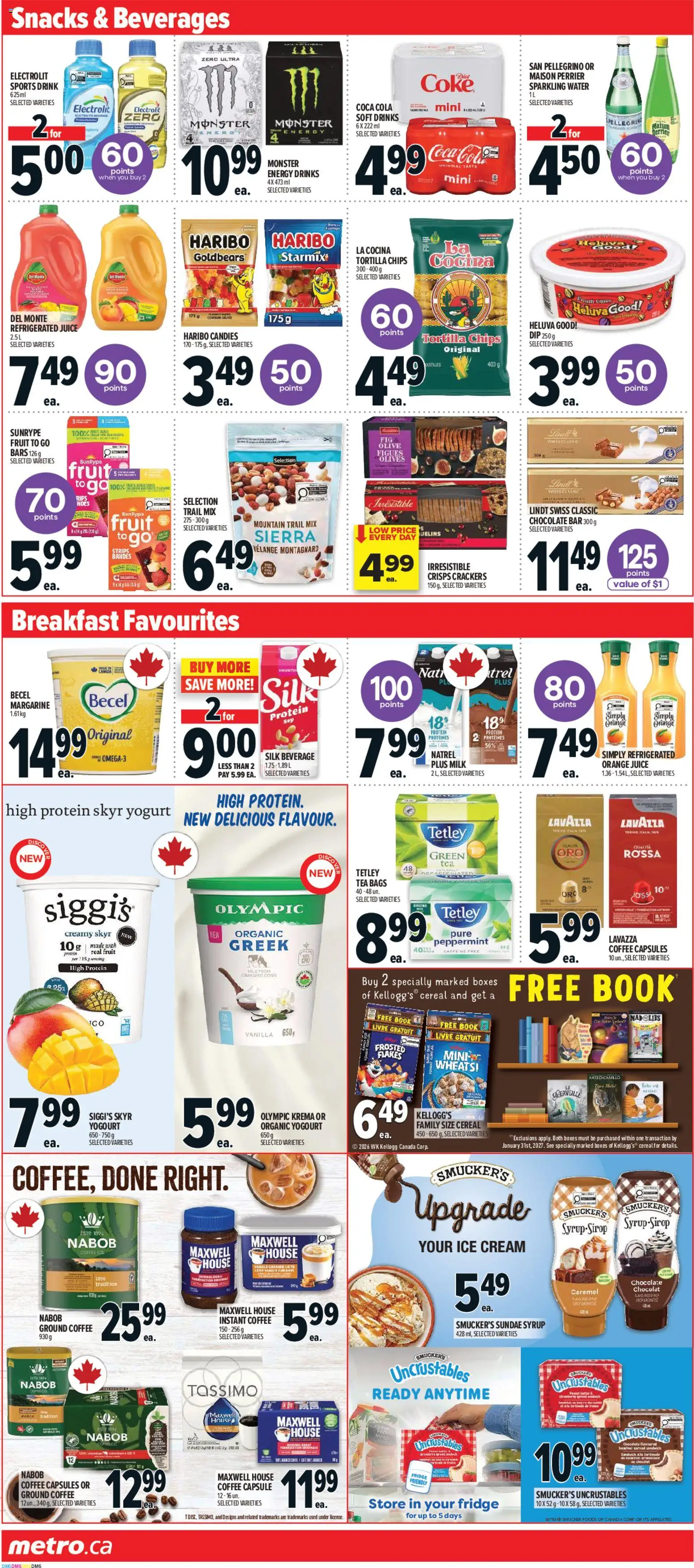 Metro flyer valid from Sep 24, 2026 | Page: 12 | Products: Chips, Margarine, Crisps, Coffee