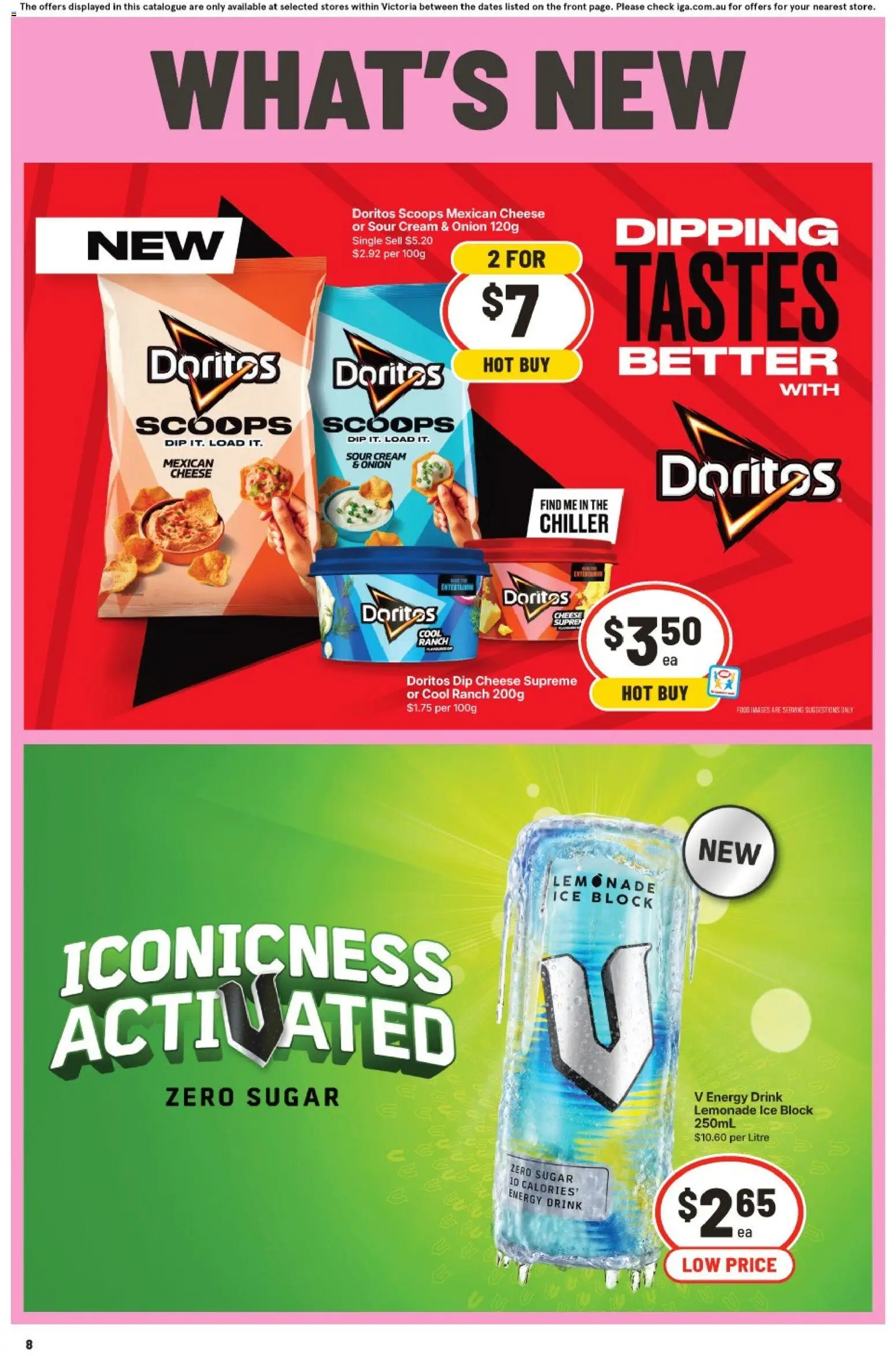 IGA catalogue - valid from 23/09/2026 | Page: 8 | Products: Food, Chicken, Beef, Pâté