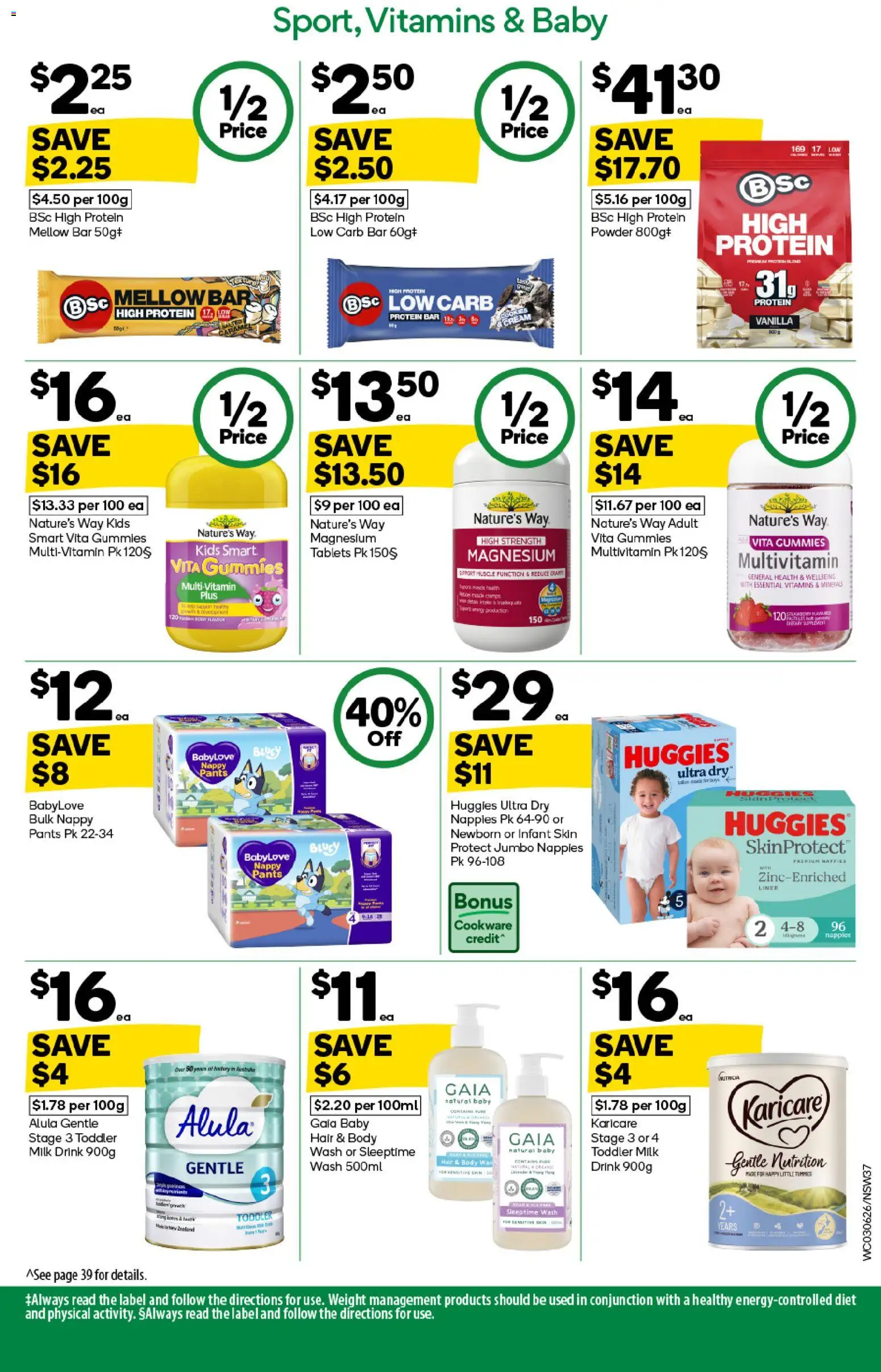 Woolworths catalogue - valid from 03.06.2026 | Page: 37 | Products: Milk, Cookware, Nappies, Tablets