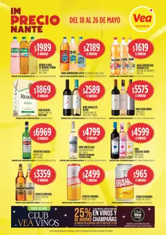 Vista previa Vea ofertas válido desde el 18.05.2026 | Página: 7 | Productos: Agua, Vino, Cerveza, Agua saborizada