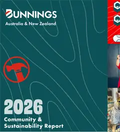 Preview of Bunnings Warehouse - Community Report - valid from 28/08/2026