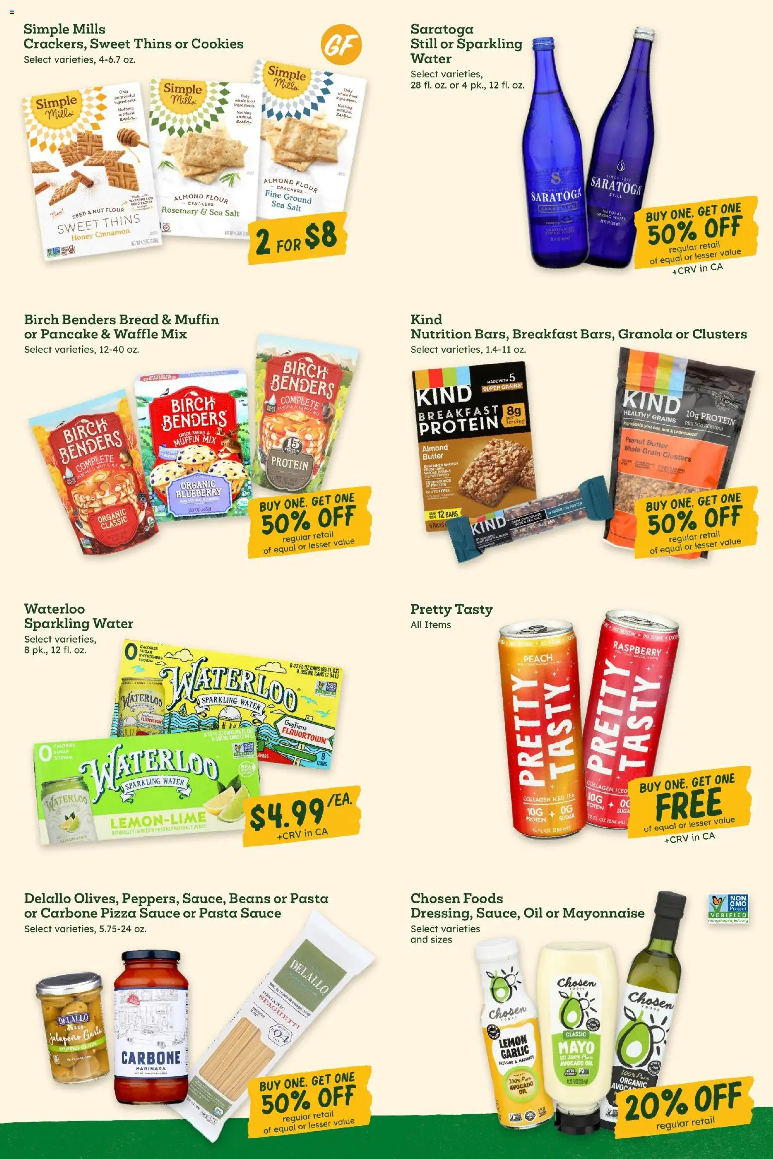 Sprouts Weekly Ad - valid from 08/12/2026 | Page: 9 | Products: Bread, Pizza, Avocado, Beans