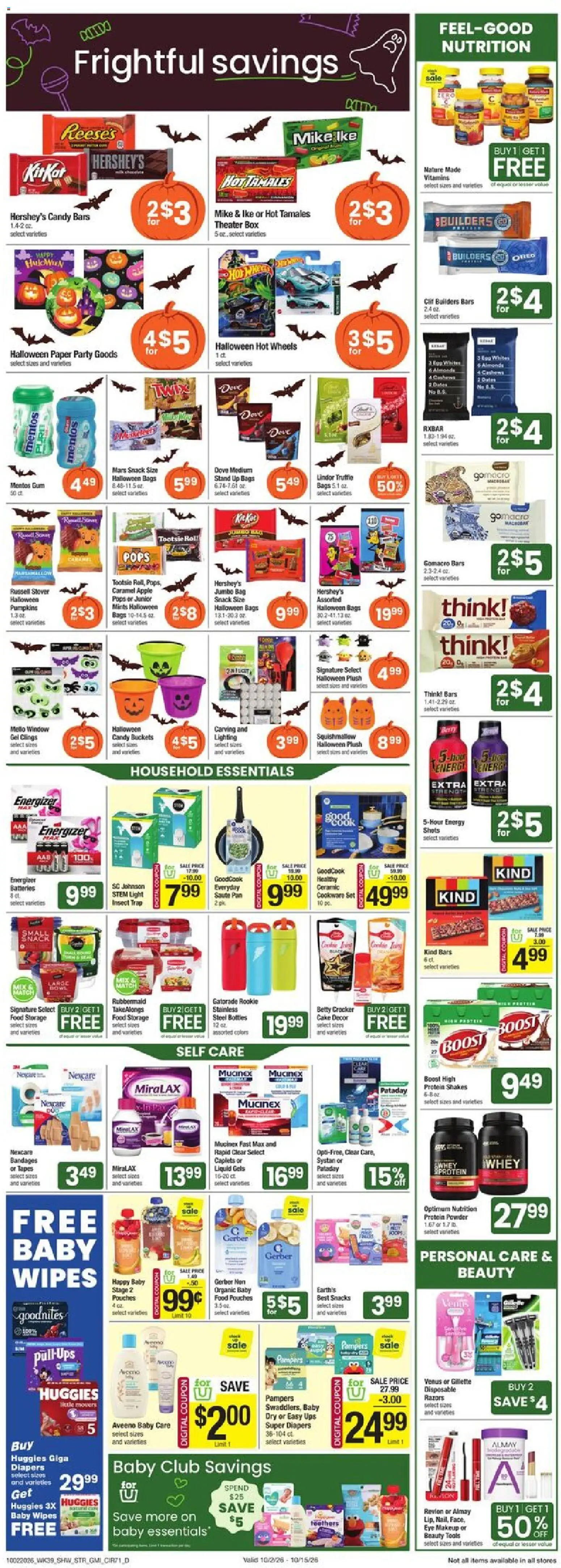 Star Market Gramd Opening - valid from 10/02/2026 | Page: 8 | Products: Protein Powder, Pan, Candy, Cake