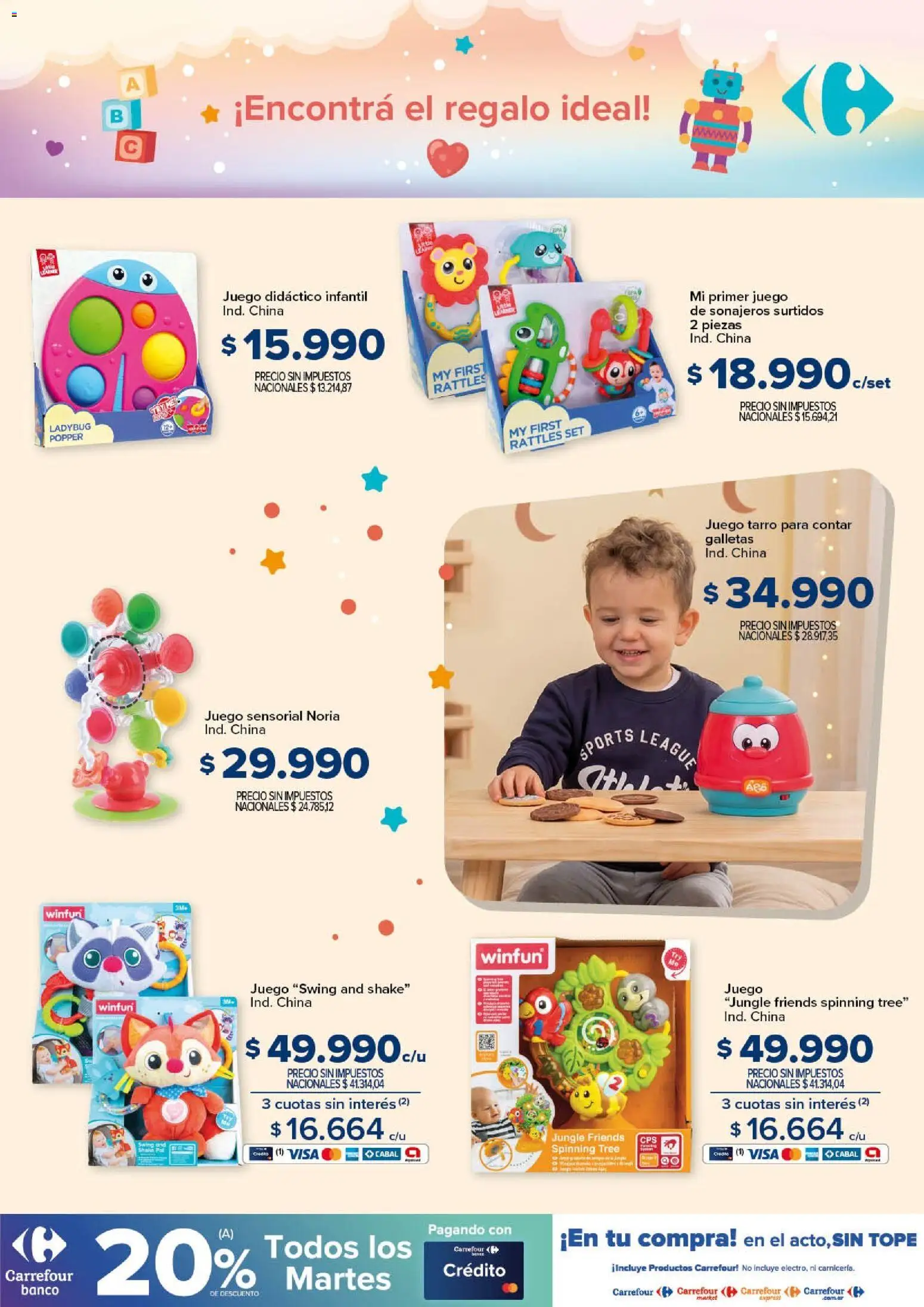 Carrefour - Dia de la Niñez │ válido desde el 23/07/2026 | Página: 19 | Productos: Galletas