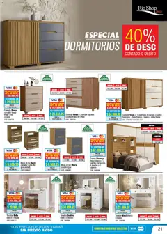 Vista previa Río Shop Deco catálogo válido desde el 26.05.2026 | Página: 21 | Productos: Mesa de luz, Mesa