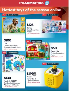 Preview of Pharmaprix flyer - Toy guide from shop Pharmaprix valid from Oct 2, 2026
