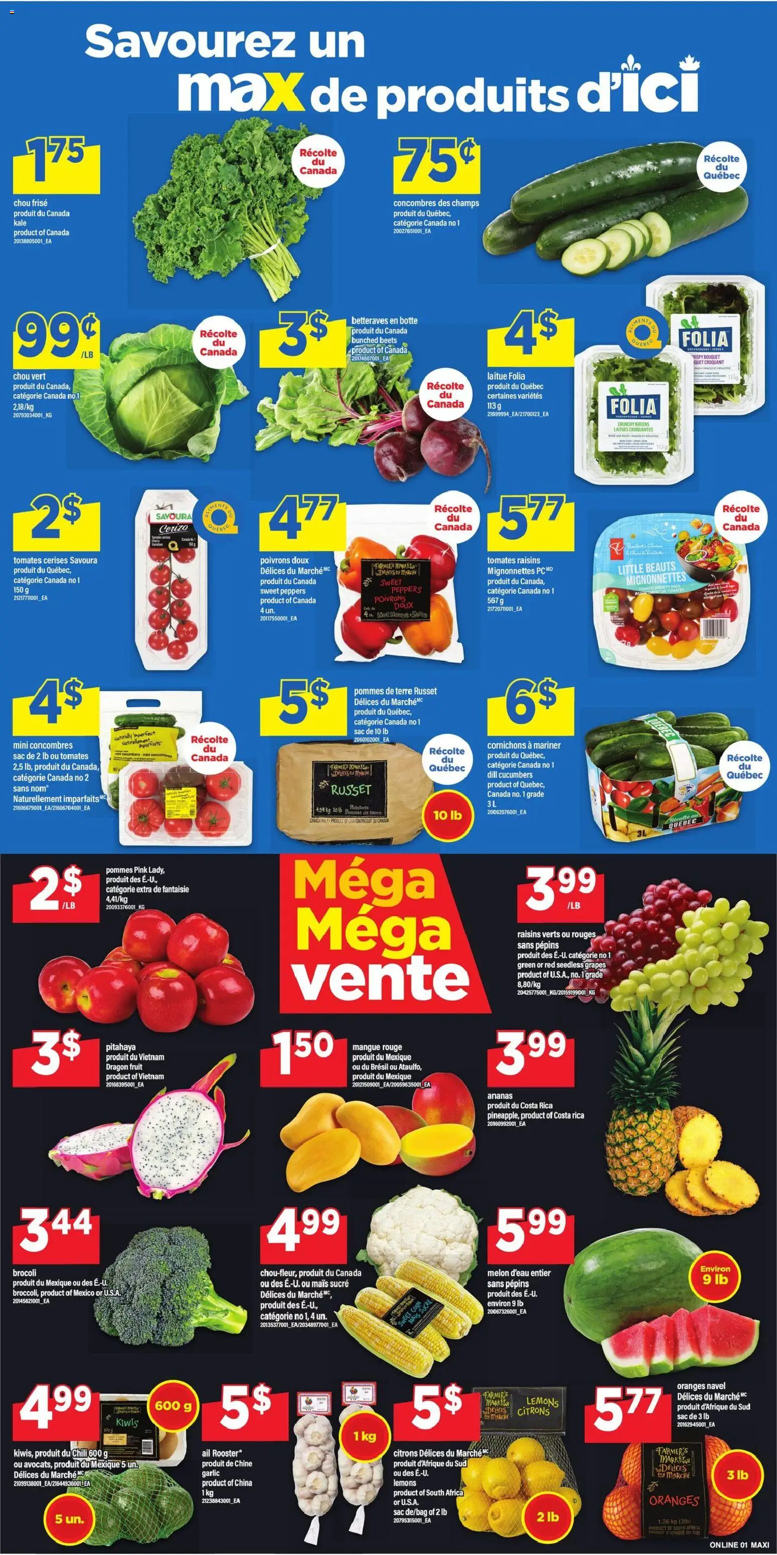 Maxi Maxi Circulaire Supermarkets Deals — page 5 of 17