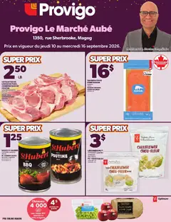 Preview of Provigo weekly flyer / circulaire from shop Provigo valid from Sep 10, 2026