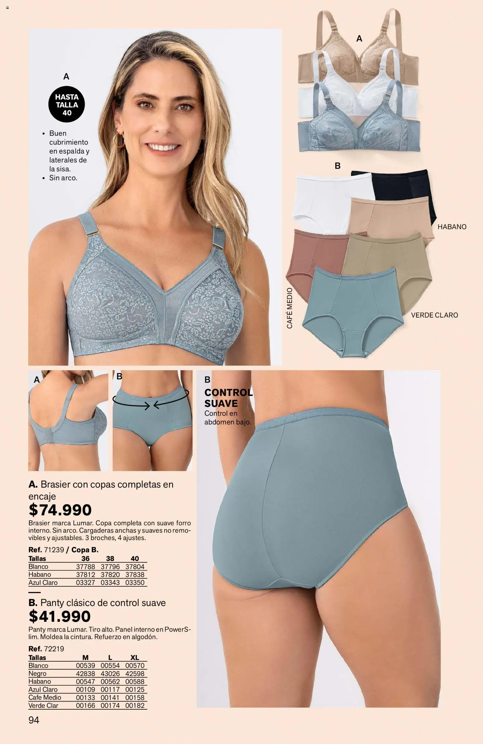Leonisa revista - valida desde el 04.06.2026 | Página: 94 | Productos: Brasier, Café