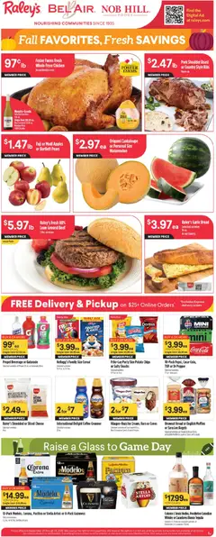 Preview of Raley's weekly ads valid from 09/23/2026