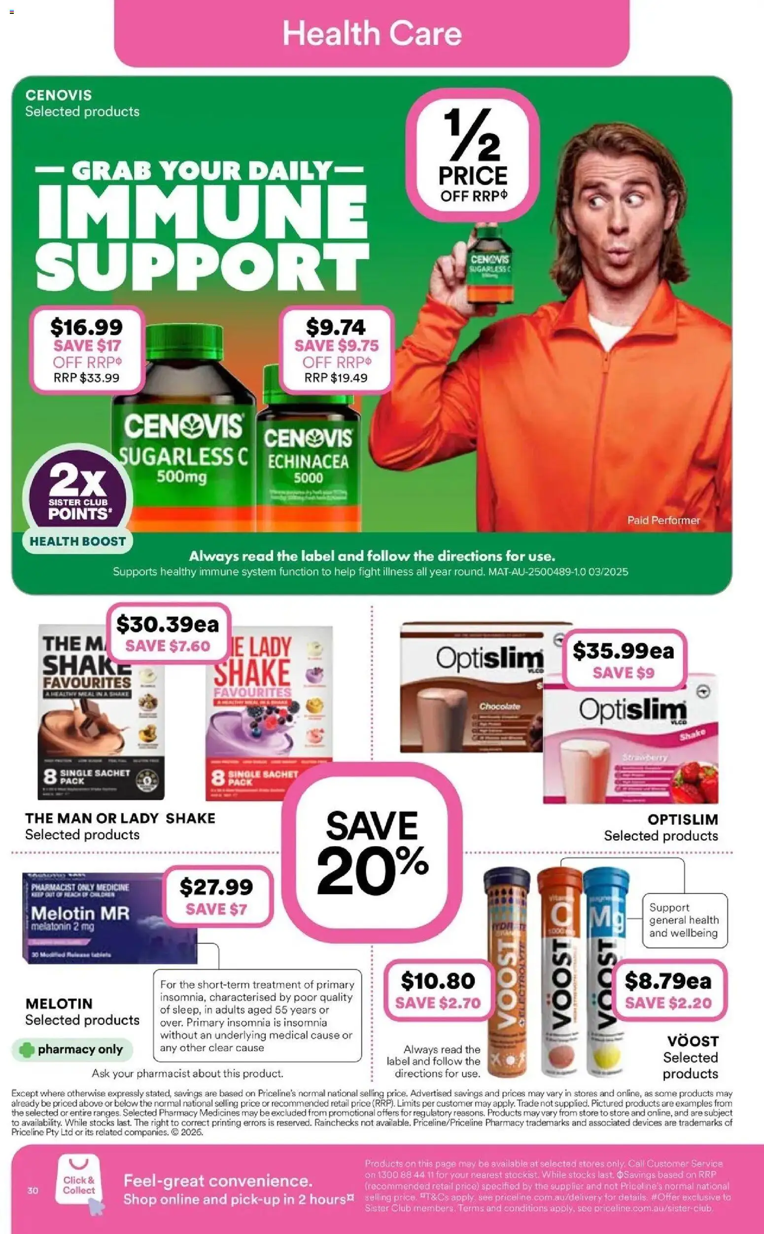 Priceline Pharmacy catalogue - valid from 06.05.2026 | Page: 30 | Products: Chocolate, Treatment, Tablets